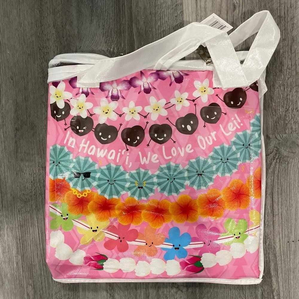 Foodland Hawaii LEI Graphic Reusable Cooler Bag — OS